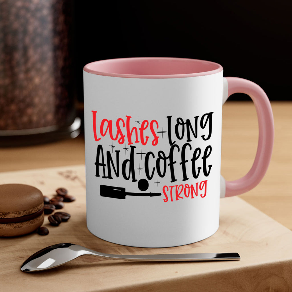 Lashes Long And Coffee Strong Style 232#- makeup-Mug / Coffee Cup