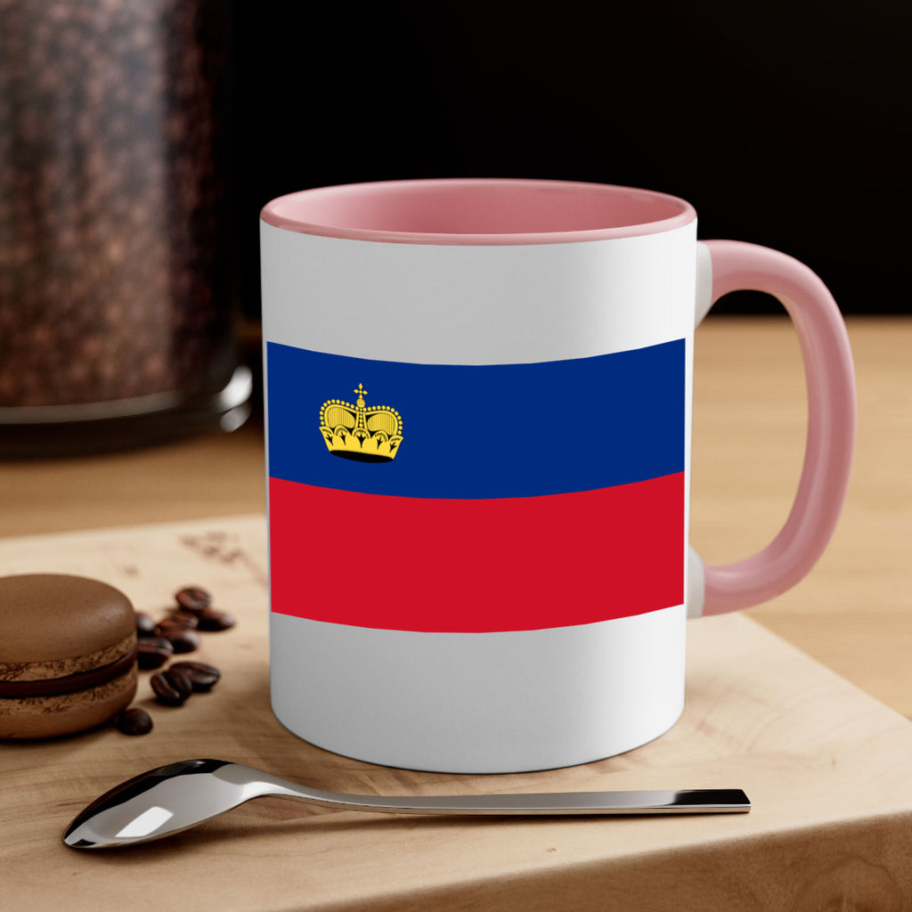 Liechtenstein 99#- world flag-Mug / Coffee Cup