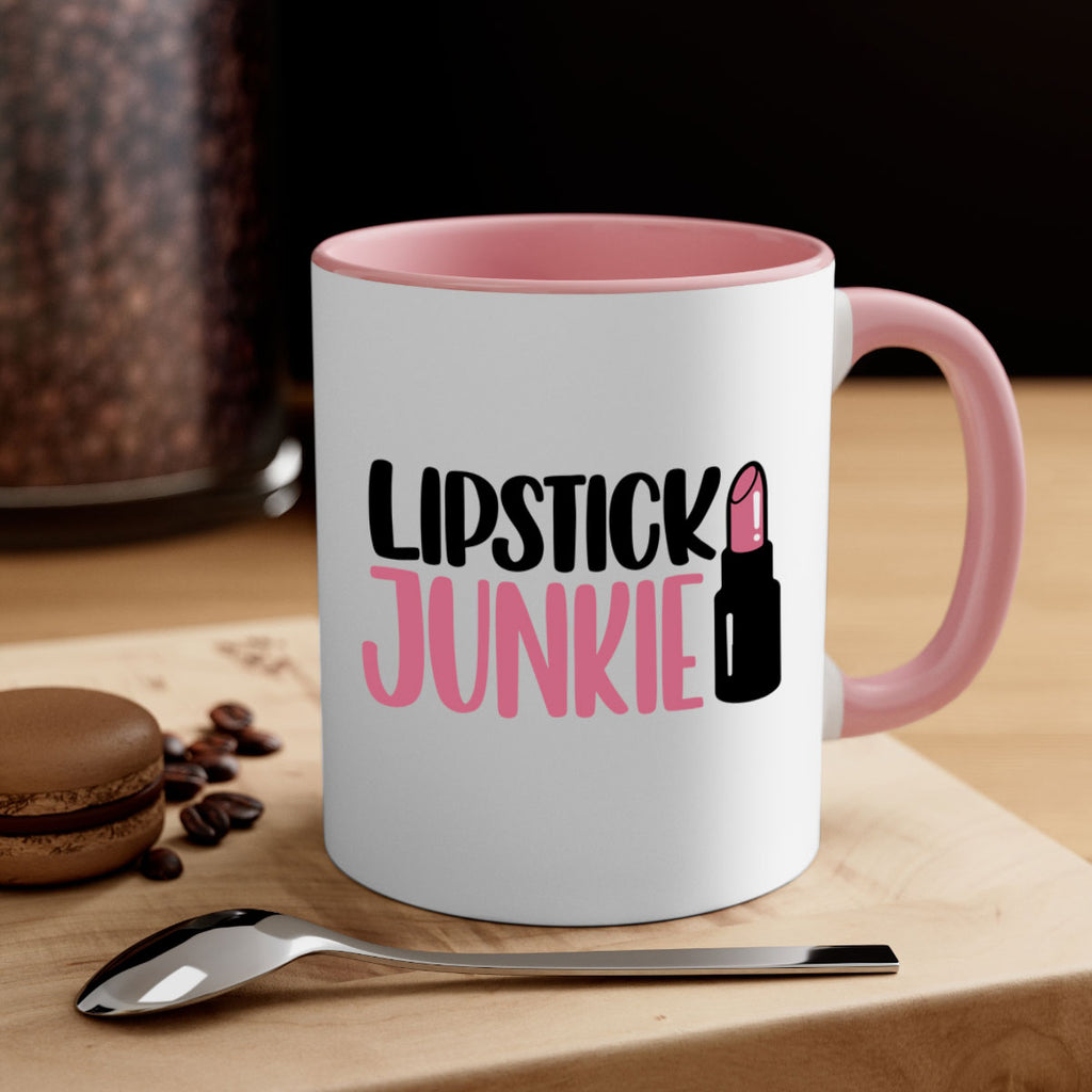 Lipstick Junkie Style 56#- makeup-Mug / Coffee Cup