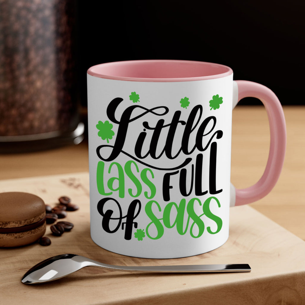 Little Lass Full Of Sass Style 69#- St Patricks Day-Mug / Coffee Cup
