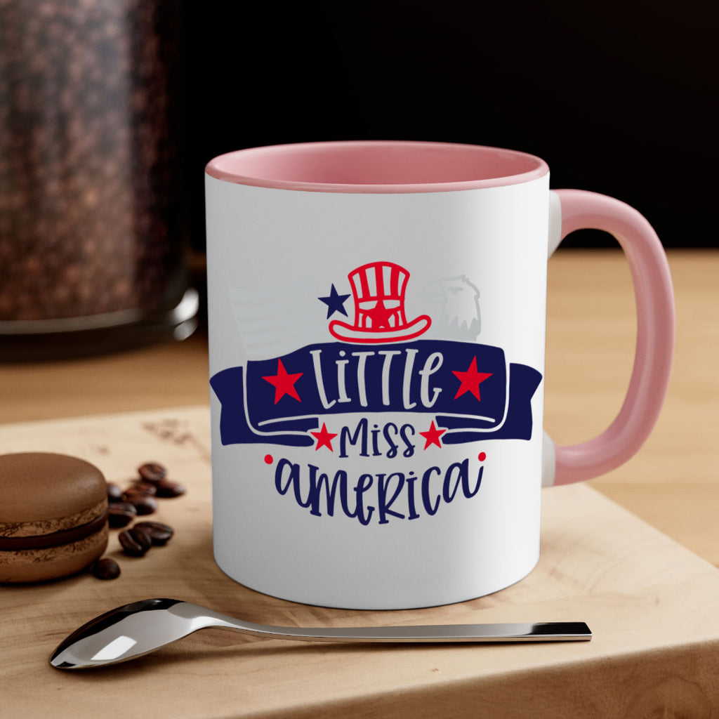 Little Miss America Style 162#- 4th Of July-Mug / Coffee Cup