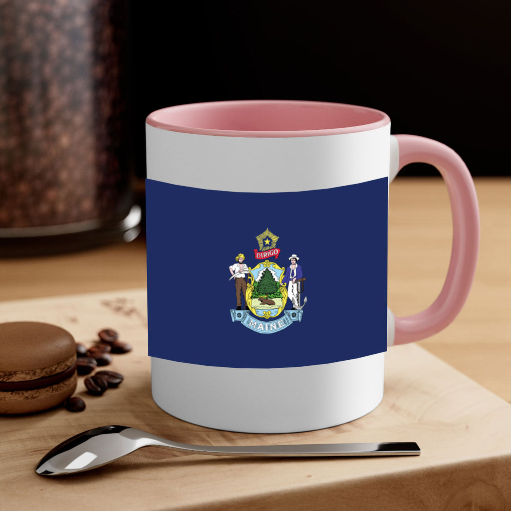 Maine 33#- Us Flags-Mug / Coffee Cup