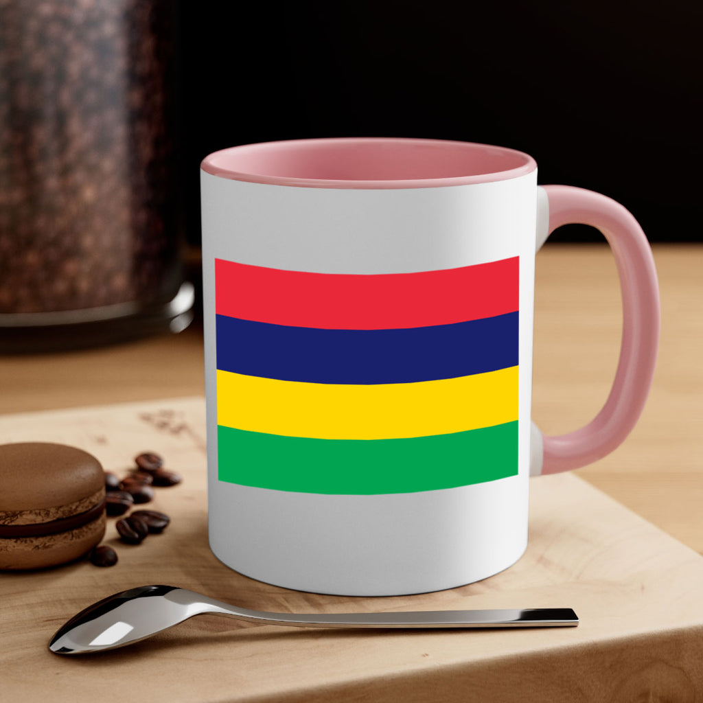 Mauritius 88#- world flag-Mug / Coffee Cup