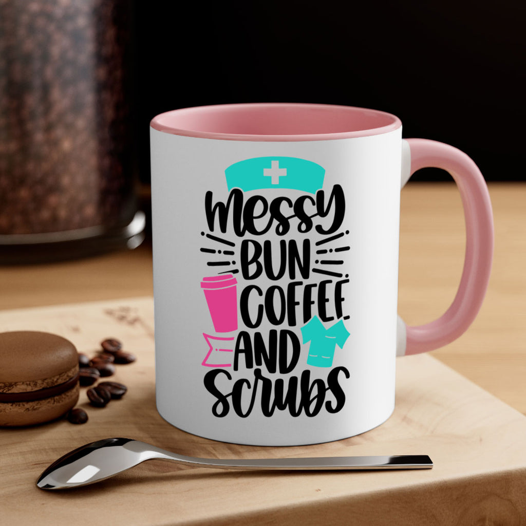 Messy Bun Coffee And Style Style 131#- nurse-Mug / Coffee Cup