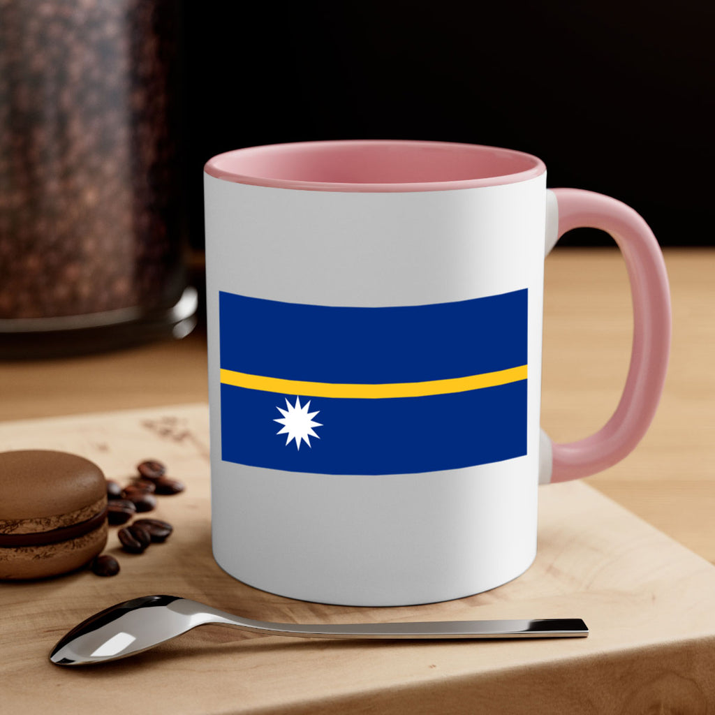 Nauru 77#- world flag-Mug / Coffee Cup