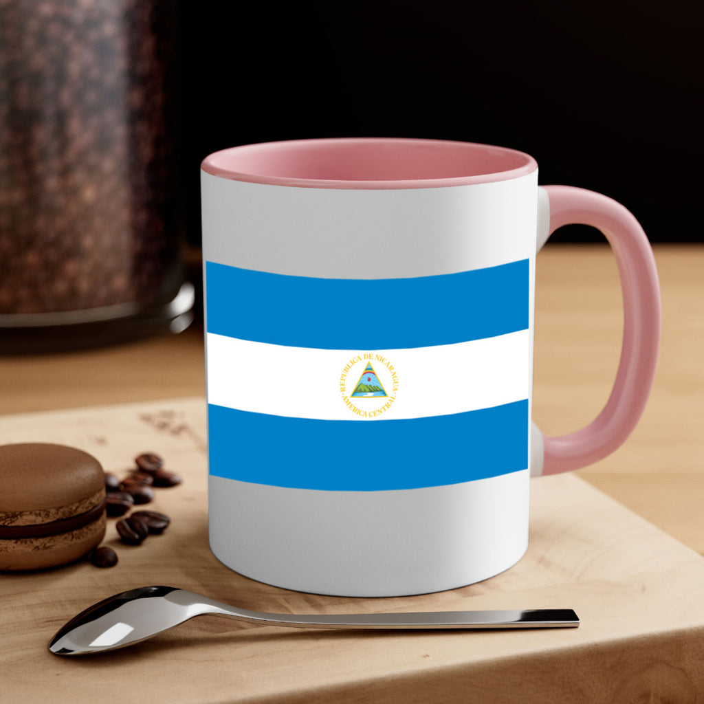 Nicaragua 73#- world flag-Mug / Coffee Cup