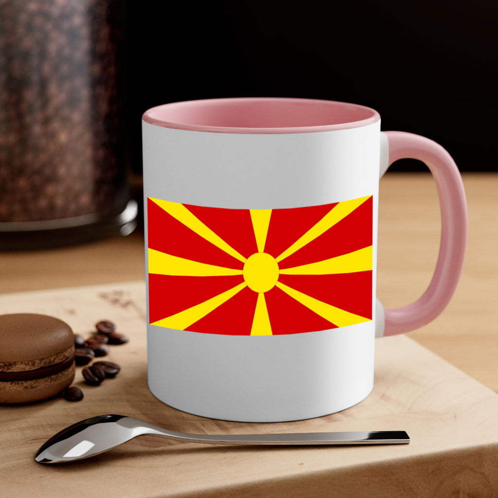 North Macedonia 69#- world flag-Mug / Coffee Cup