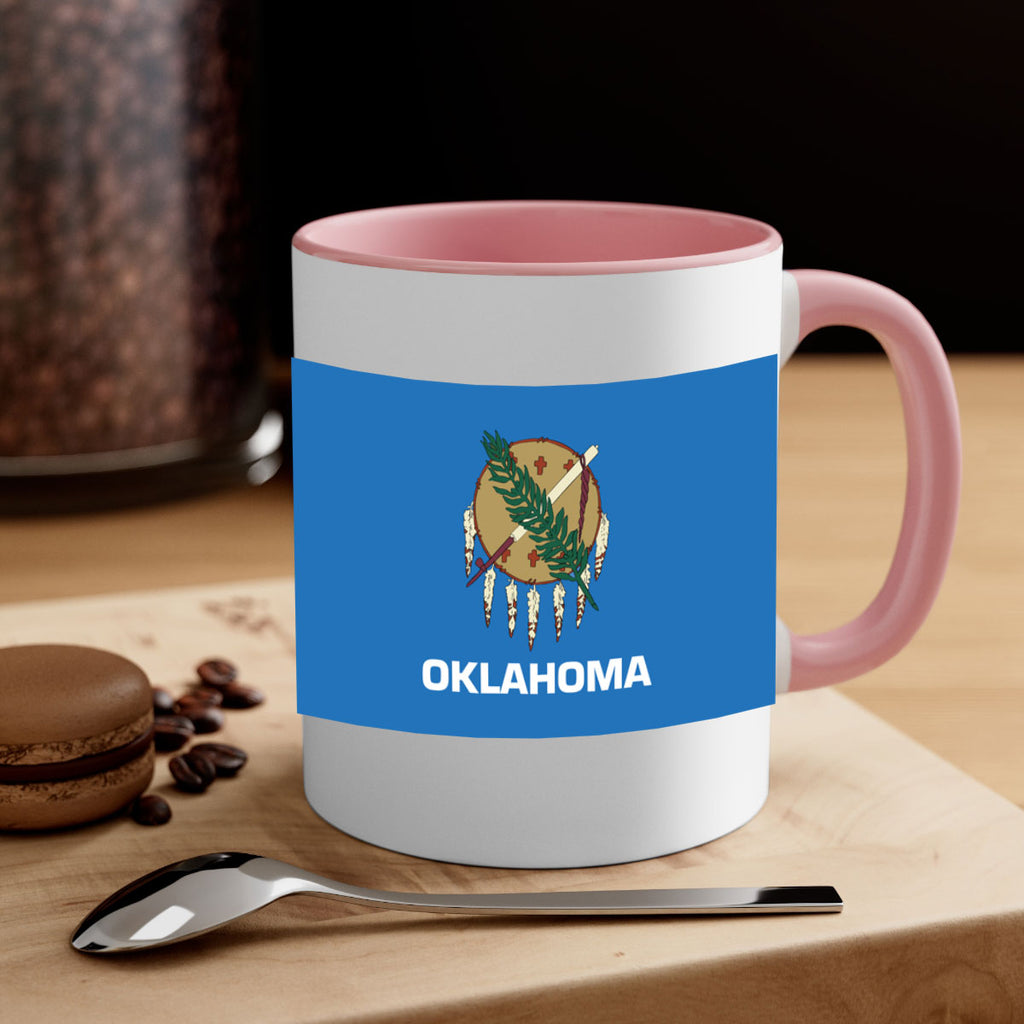 Oklahoma 16#- Us Flags-Mug / Coffee Cup