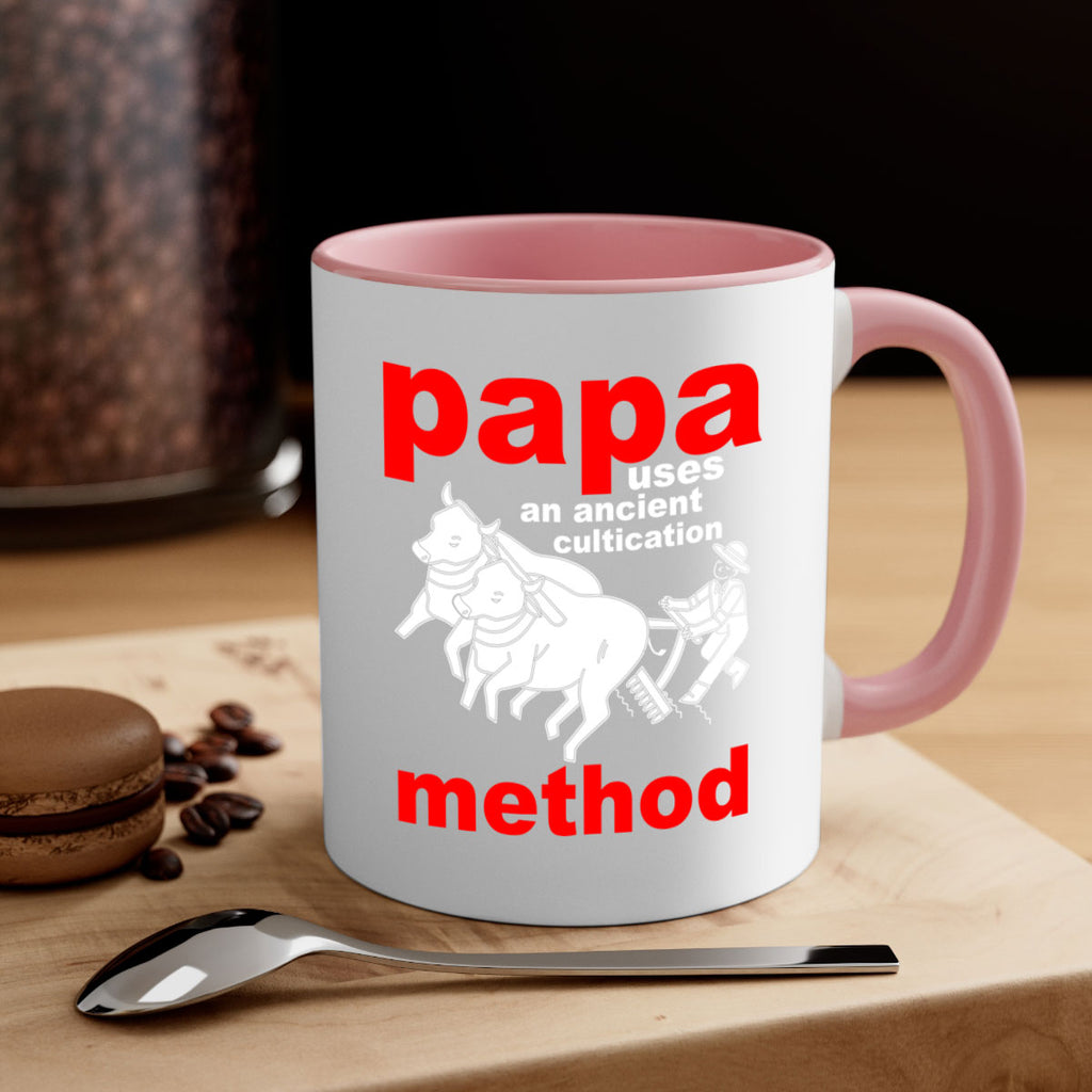 PAPA USES an ancient 113#- grandpa-Mug / Coffee Cup