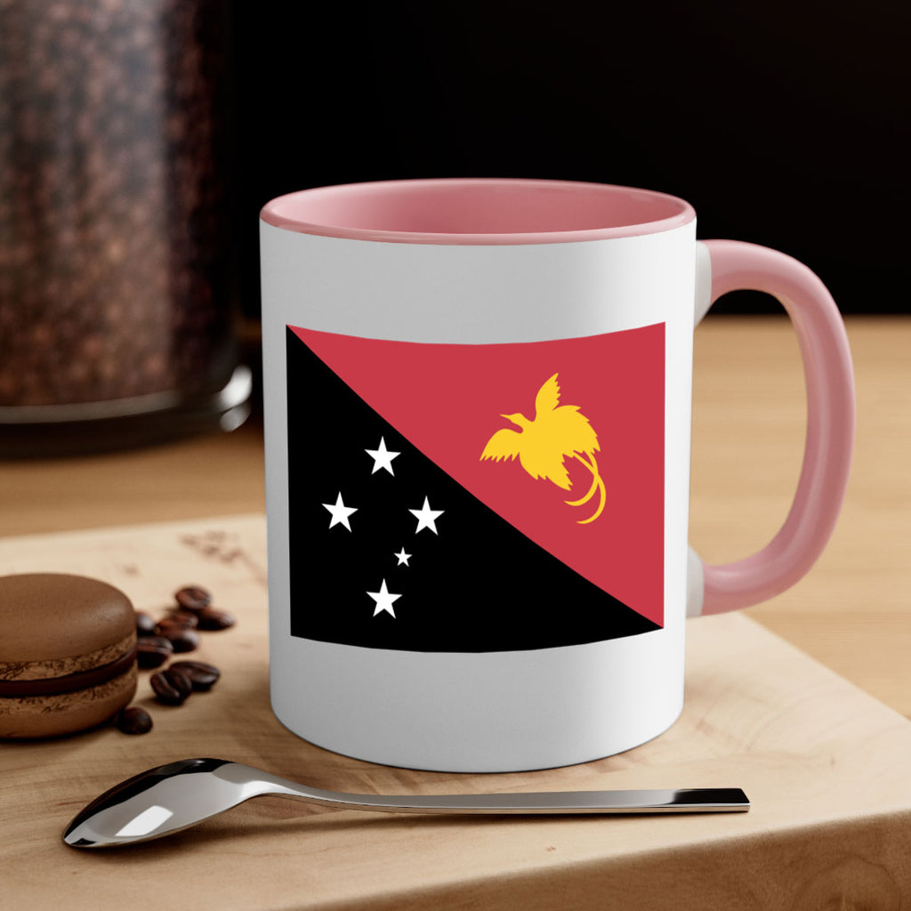 Papua New Guinea 62#- world flag-Mug / Coffee Cup