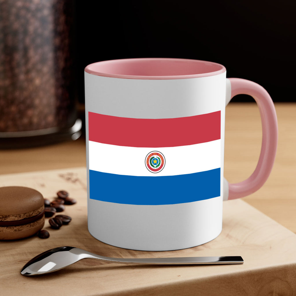 Paraguay 61#- world flag-Mug / Coffee Cup