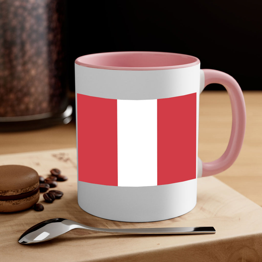 Peru 60#- world flag-Mug / Coffee Cup