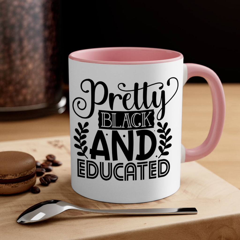 Pretty black and educated Style 11#- Black women - Girls-Mug / Coffee Cup