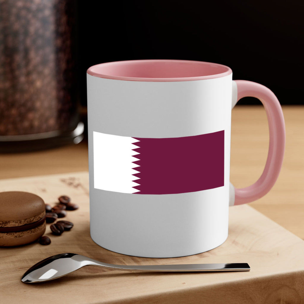 Qatar 56#- world flag-Mug / Coffee Cup