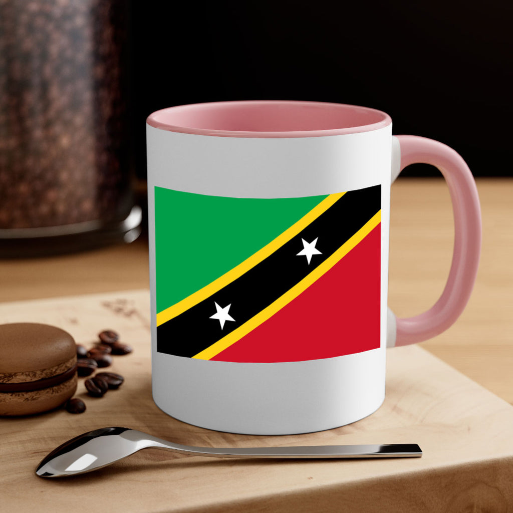 Saint Kitts and Nevis 52#- world flag-Mug / Coffee Cup