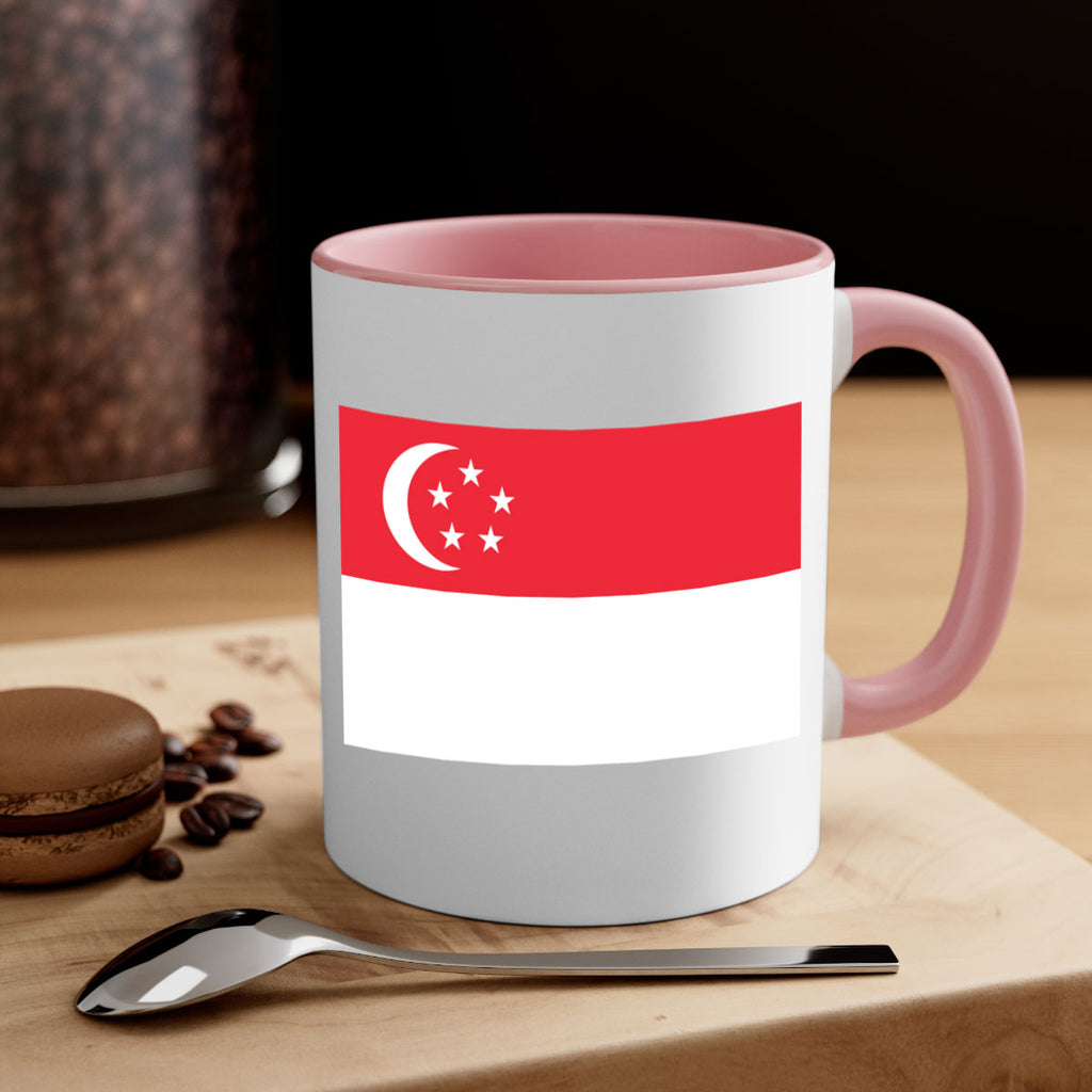 Singapore 41#- world flag-Mug / Coffee Cup