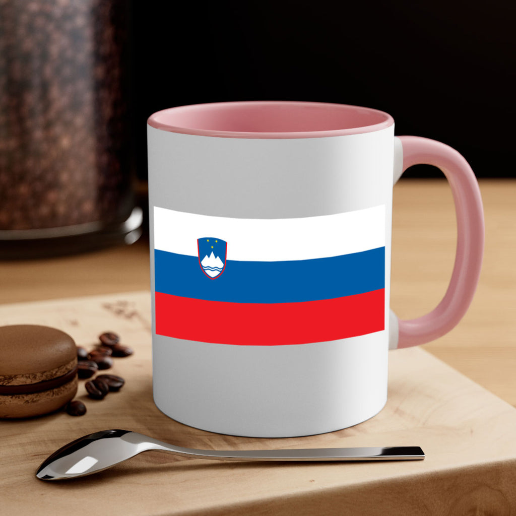 Slovenia 39#- world flag-Mug / Coffee Cup