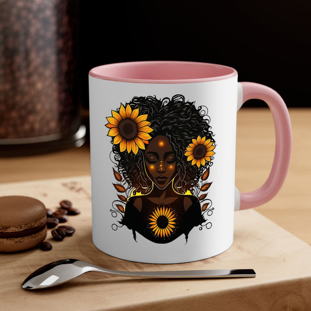 Sparkling Black Girl Design 13#- Black women - Girls-Mug / Coffee Cup