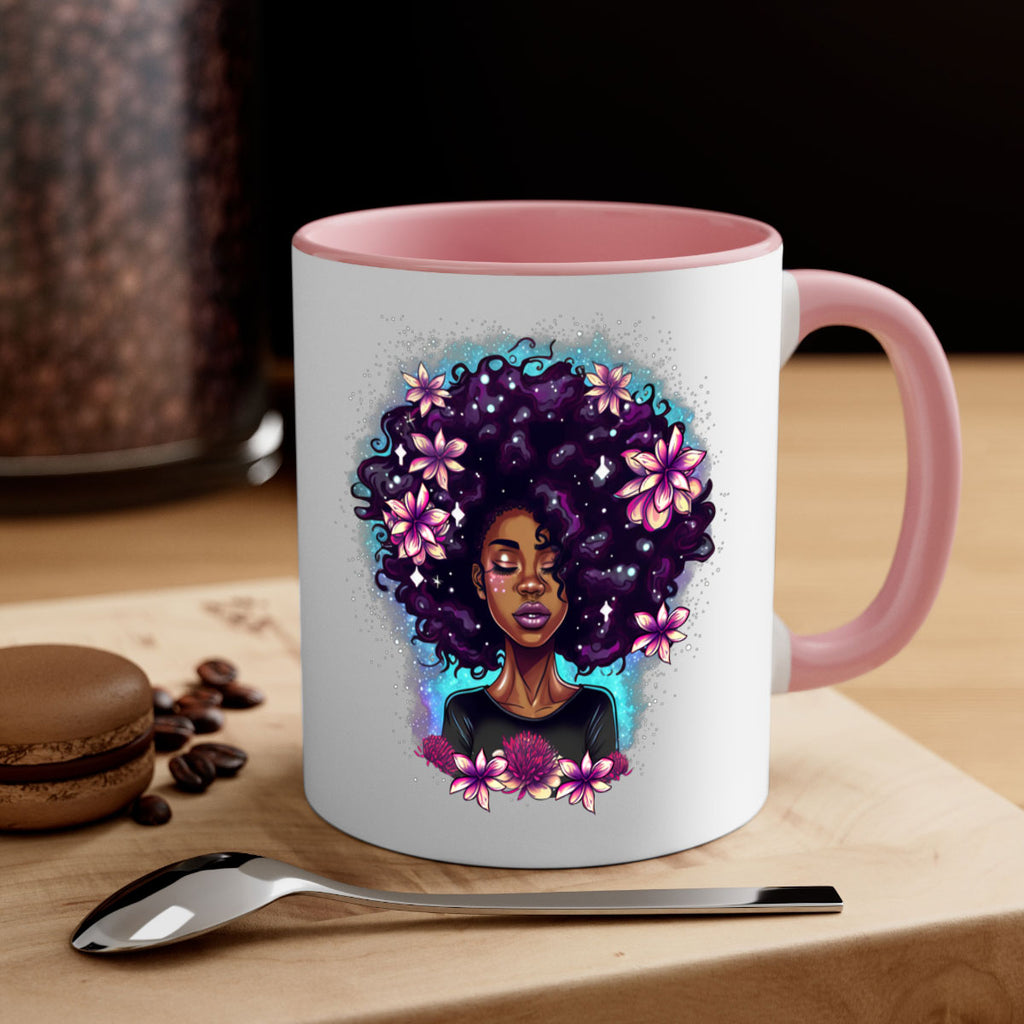 Sparkling Black Girl Design 3#- Black women - Girls-Mug / Coffee Cup