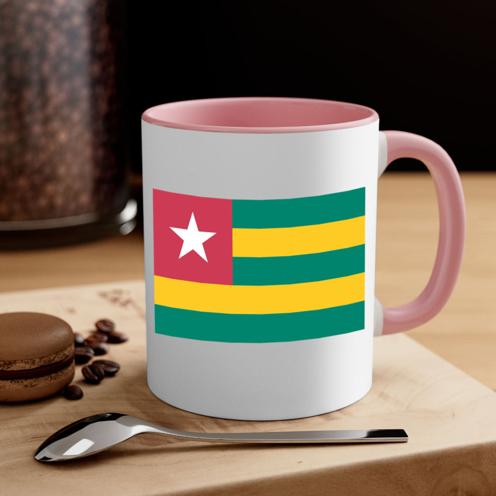 Togo 21#- world flag-Mug / Coffee Cup