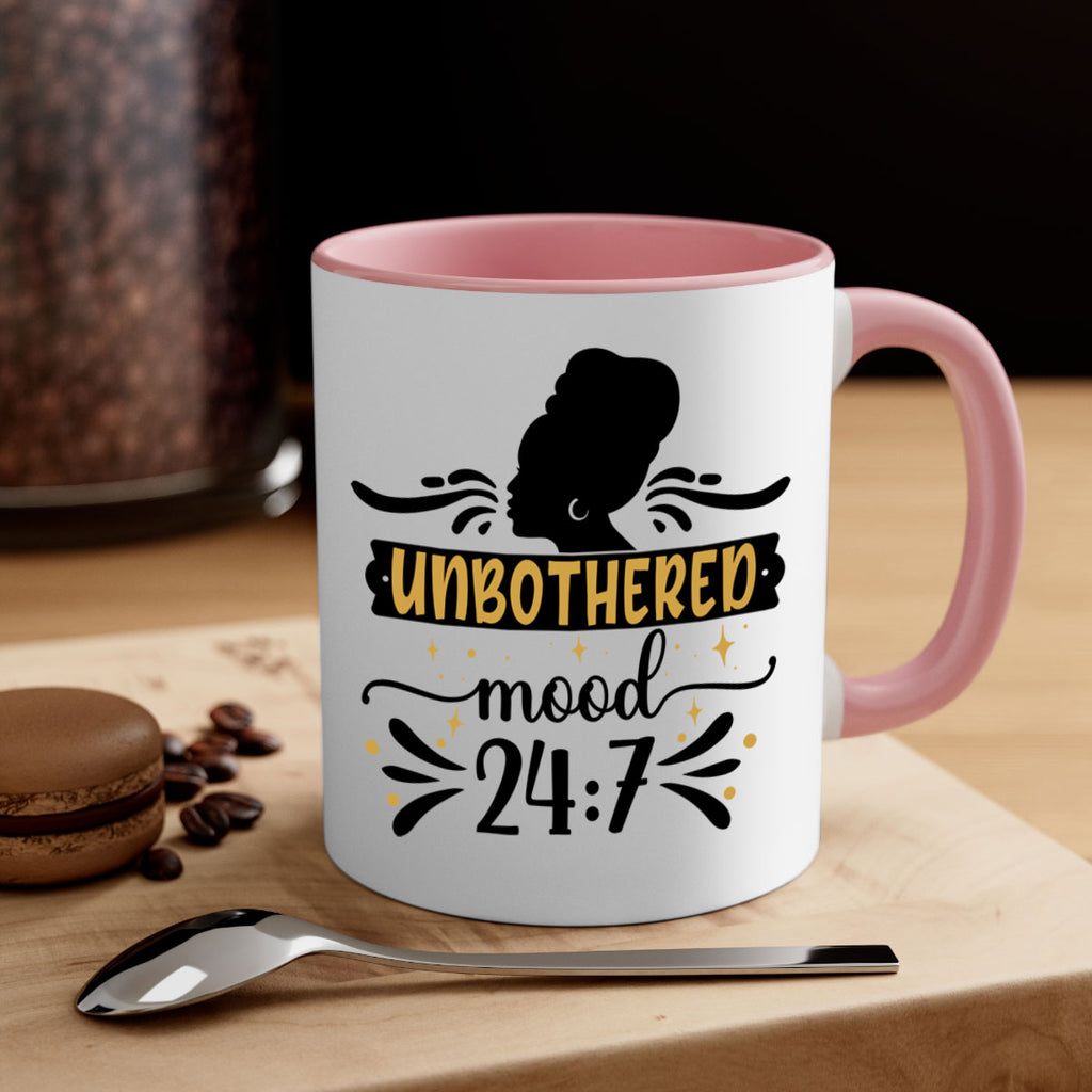 Unbothered mood Style 2#- Black women - Girls-Mug / Coffee Cup