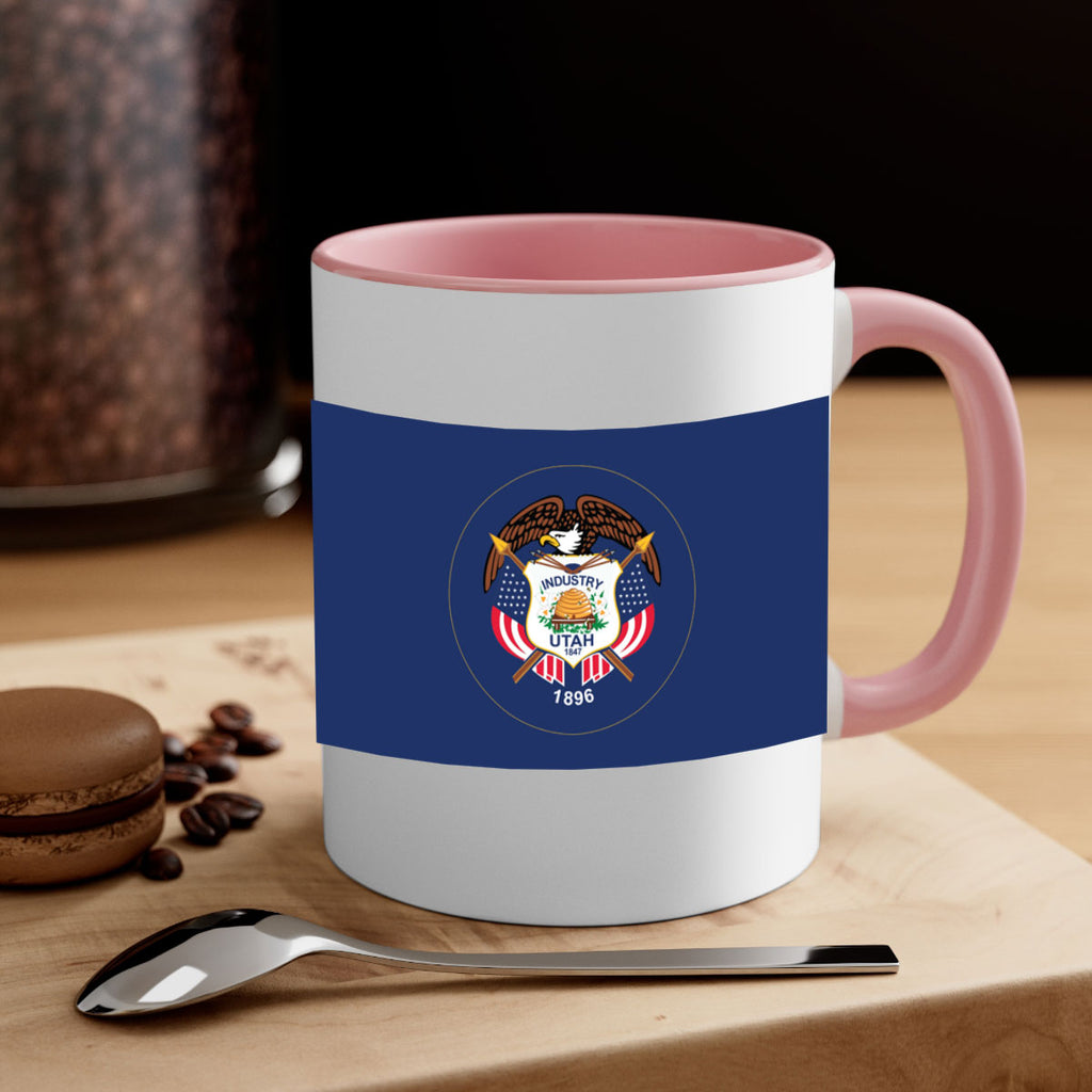 Utah 8#- Us Flags-Mug / Coffee Cup