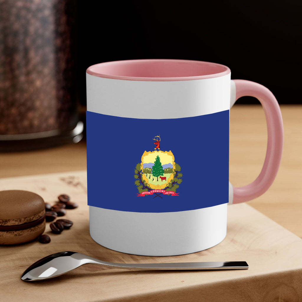 Vermont 7#- Us Flags-Mug / Coffee Cup