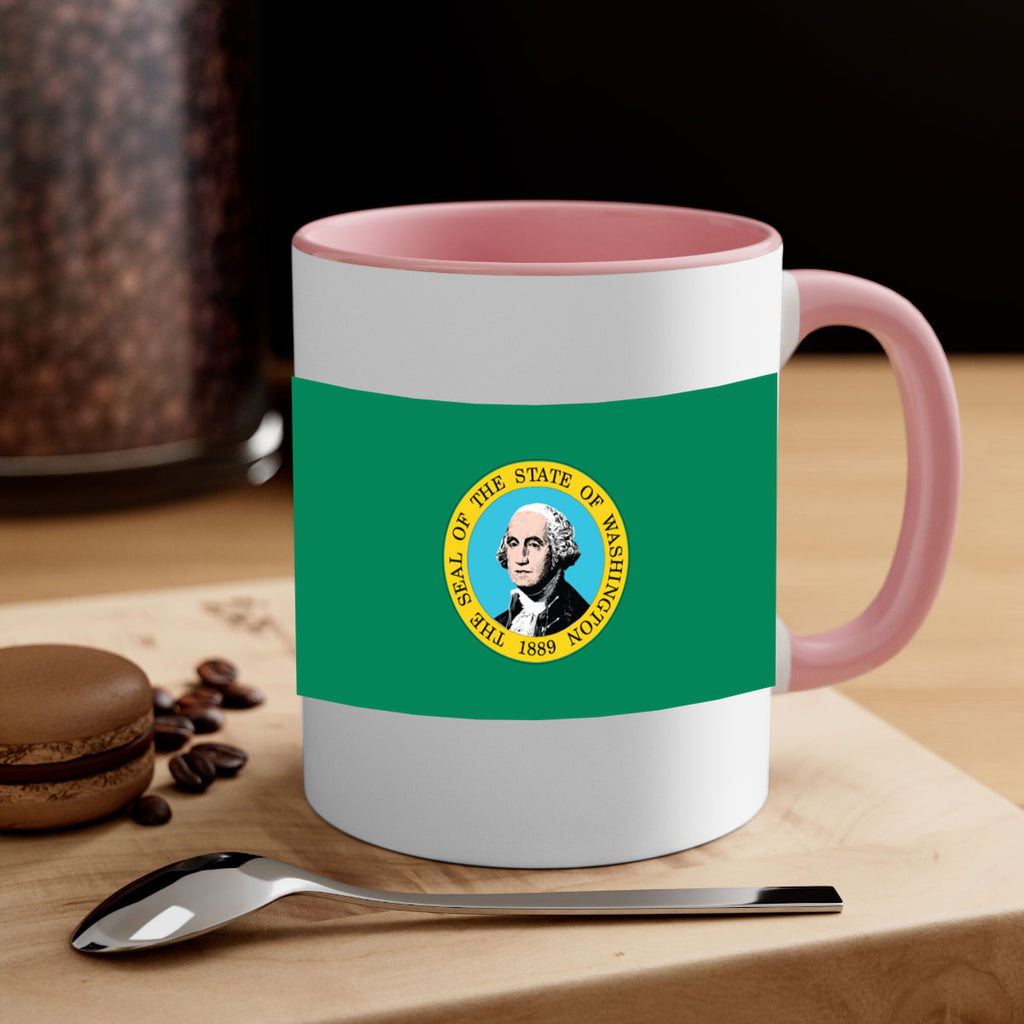 Washington 4#- Us Flags-Mug / Coffee Cup