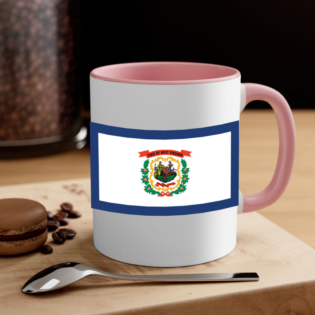 West Virginia 3#- Us Flags-Mug / Coffee Cup