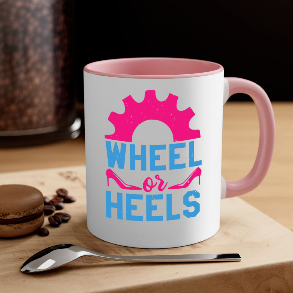 Wheel or Heels Style 8#- baby shower-Mug / Coffee Cup