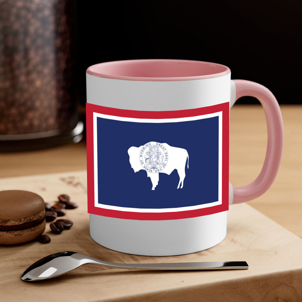 Wyoming 1#- Us Flags-Mug / Coffee Cup