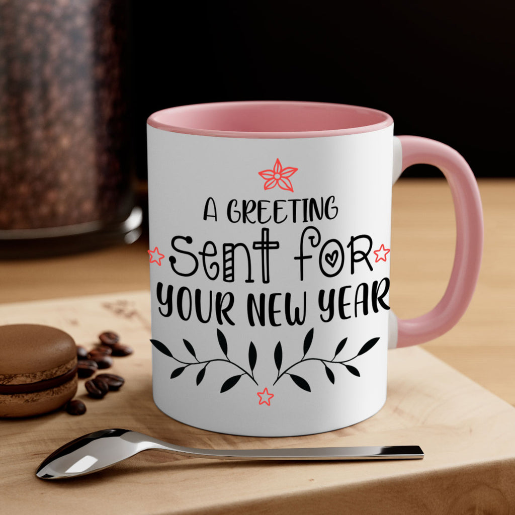 a greeting sent for your new year style 40#- christmas-Mug / Coffee Cup