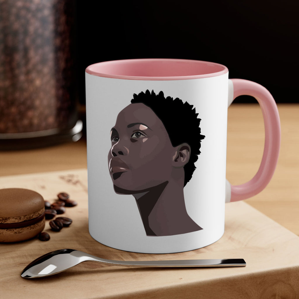 african woman portrait 88#- Black women - Girls-Mug / Coffee Cup