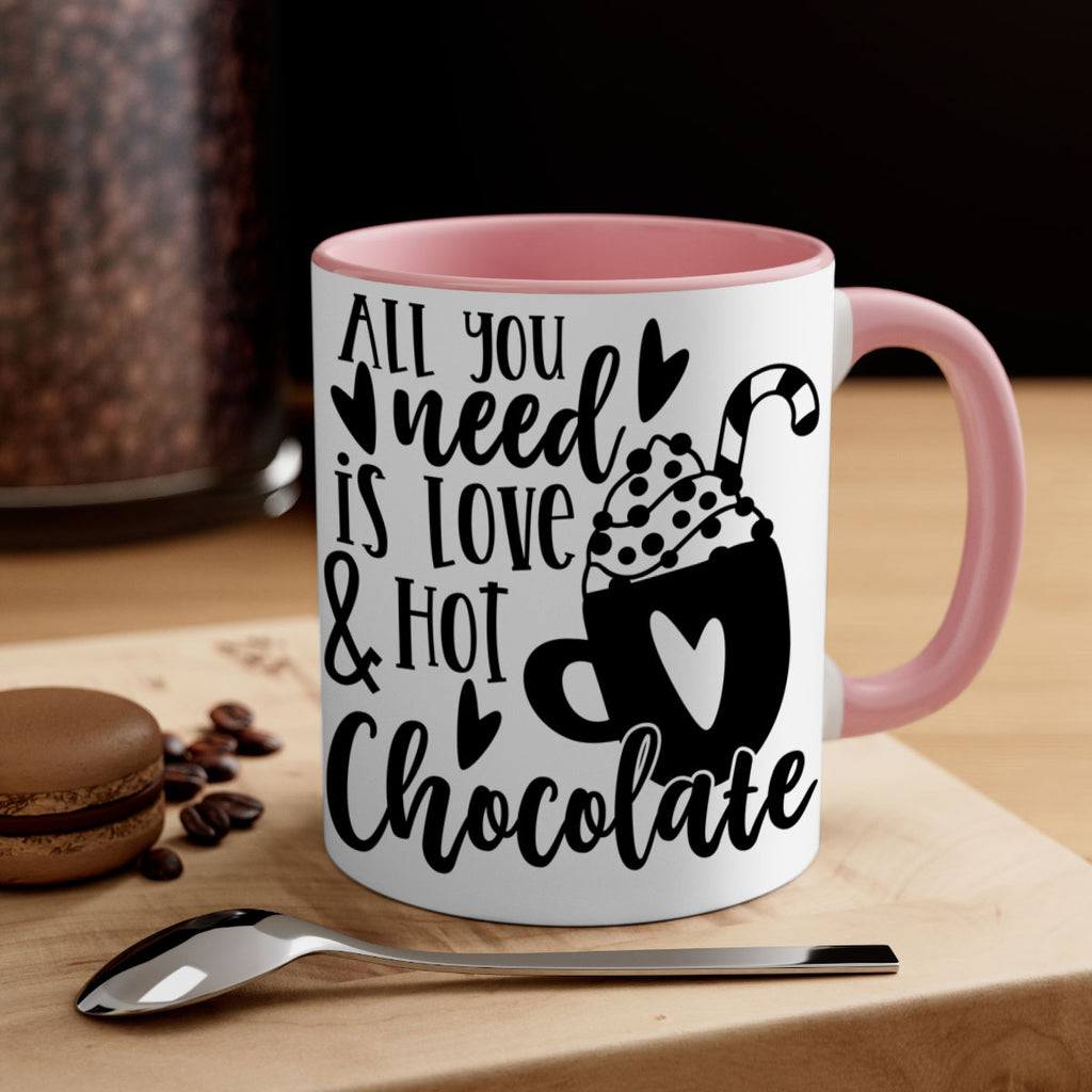 all you need is love and hot chocolate style 49#- christmas-Mug / Coffee Cup