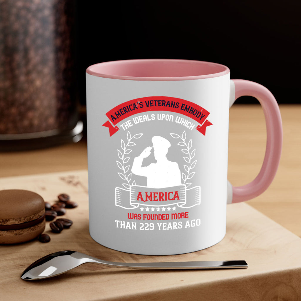 america’s veterans embody the ideals upon which america was founded more than years ago 76#- veterns day-Mug / Coffee Cup