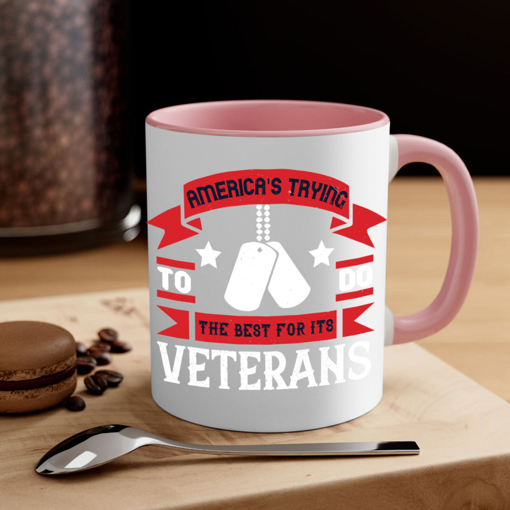 americas trying to do the best for its veteran 78#- veterns day-Mug / Coffee Cup