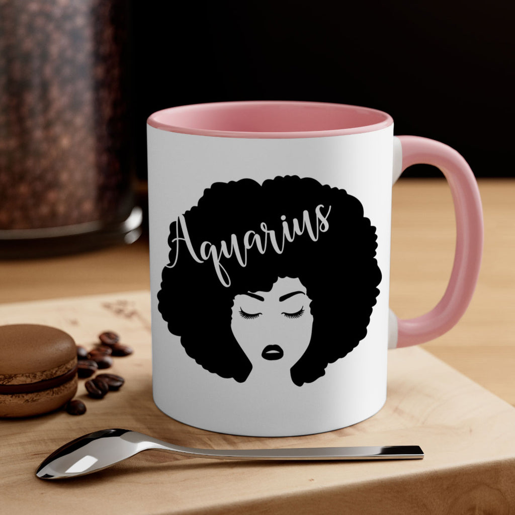 aquarius62#- Black women - Girls-Mug / Coffee Cup