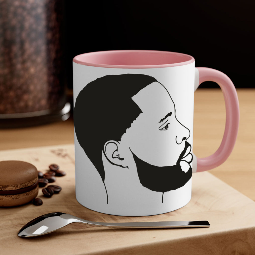 beardman 54#- Black men - Boys-Mug / Coffee Cup