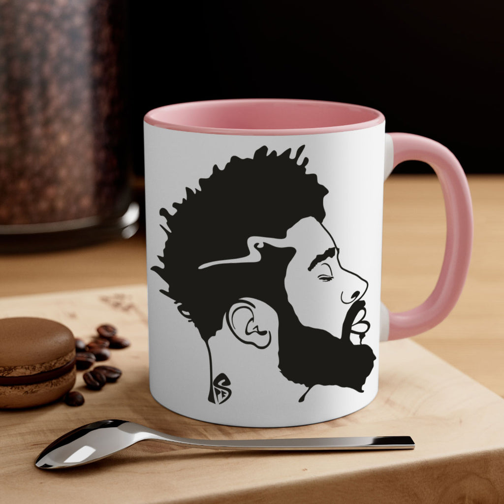 beardman 59#- Black men - Boys-Mug / Coffee Cup