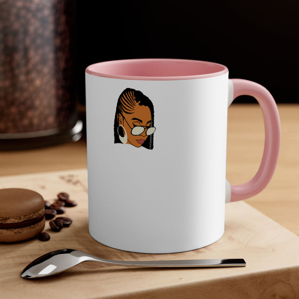 black afro 39#- Black women - Girls-Mug / Coffee Cup