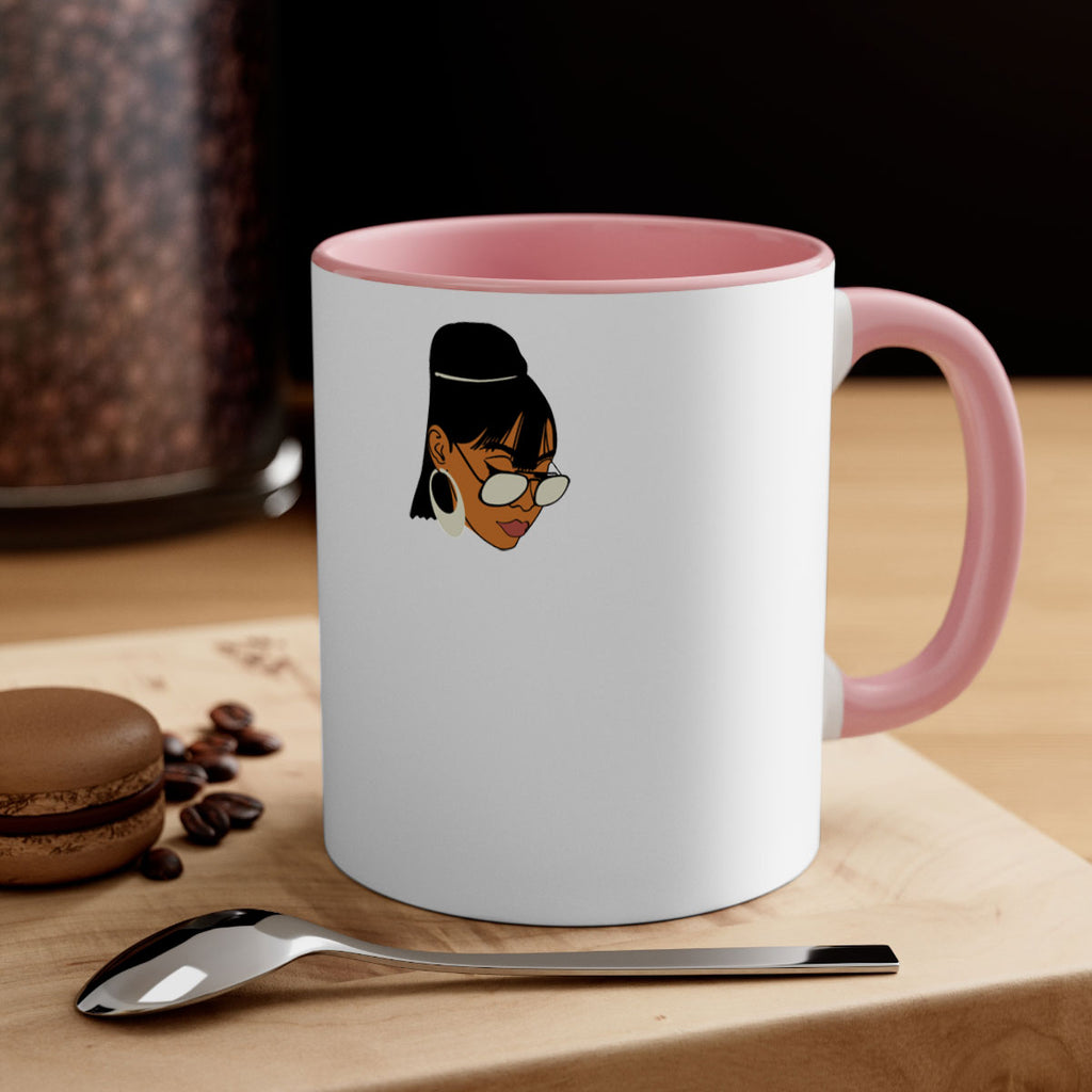 black afro 40#- Black women - Girls-Mug / Coffee Cup