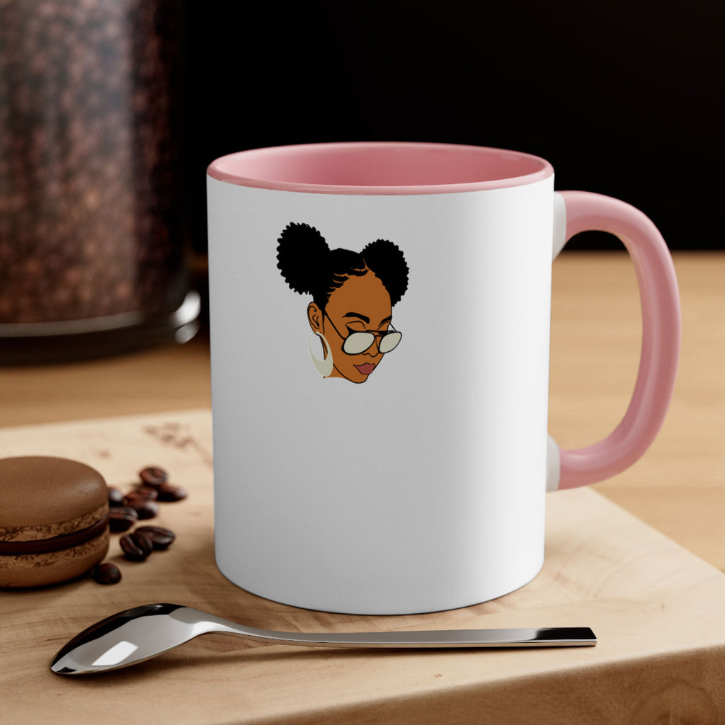 black afro 41#- Black women - Girls-Mug / Coffee Cup