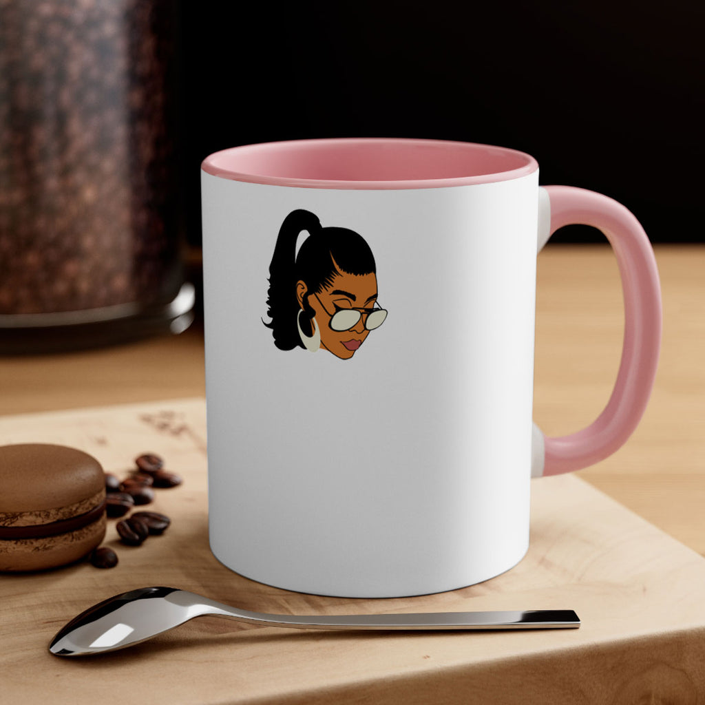 black afro 42#- Black women - Girls-Mug / Coffee Cup