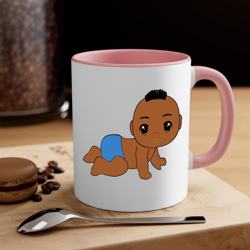 black baby boy 9#- Black men - Boys-Mug / Coffee Cup