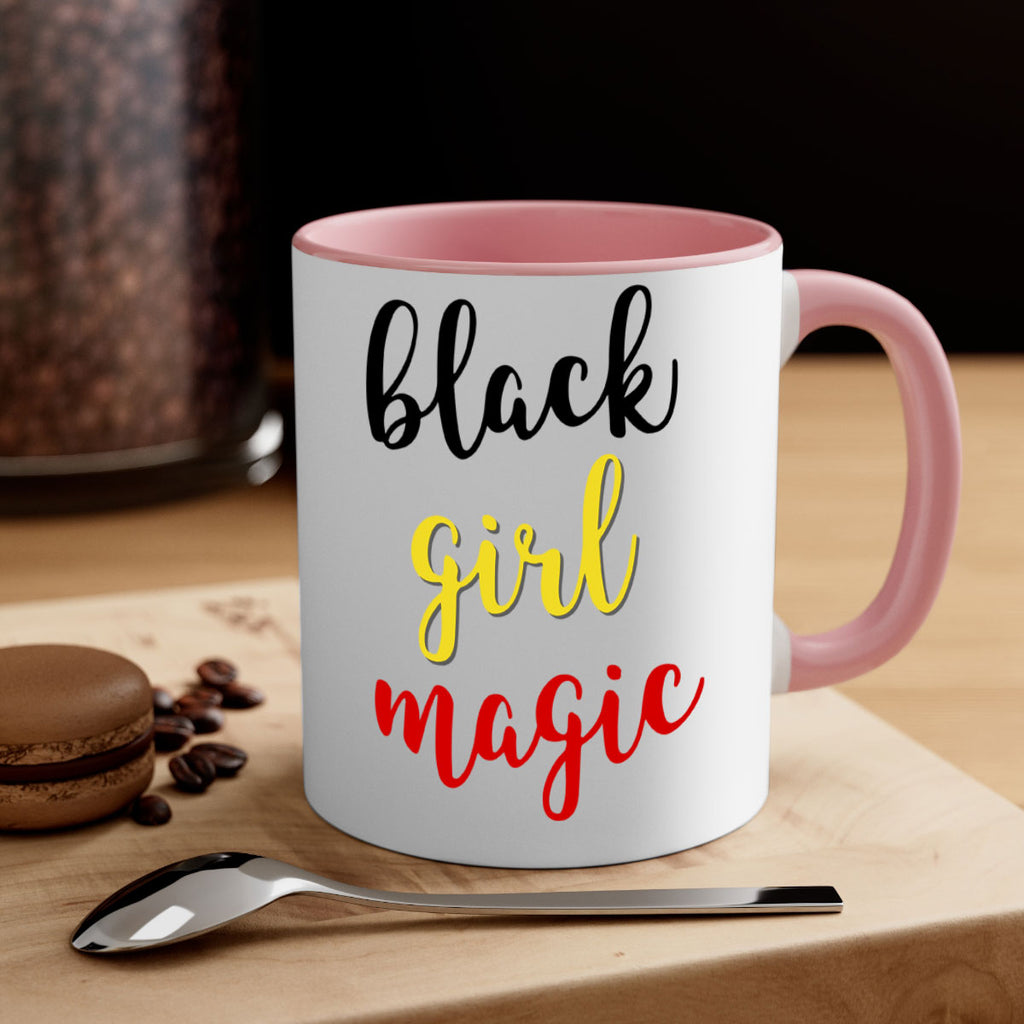 black girl magic color 246#- black words - phrases-Mug / Coffee Cup
