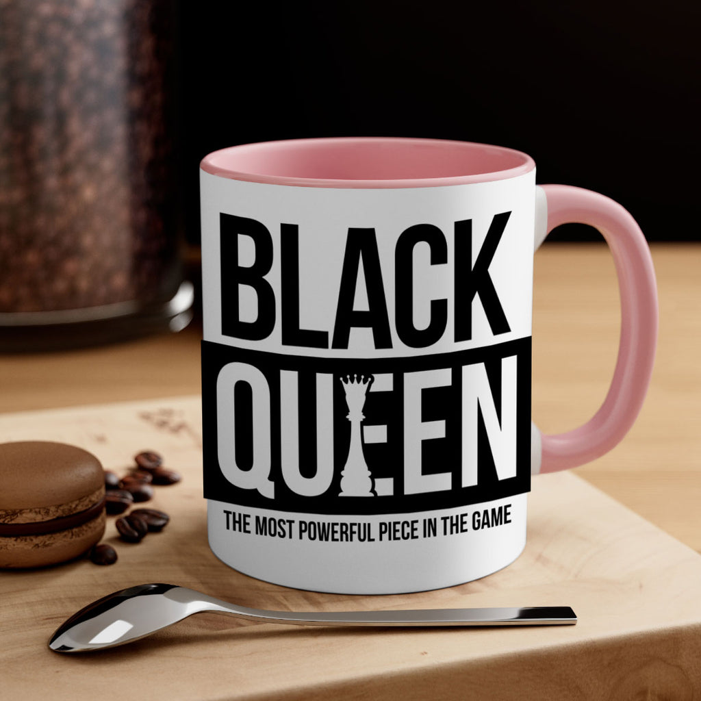 black queen chess 224#- black words - phrases-Mug / Coffee Cup