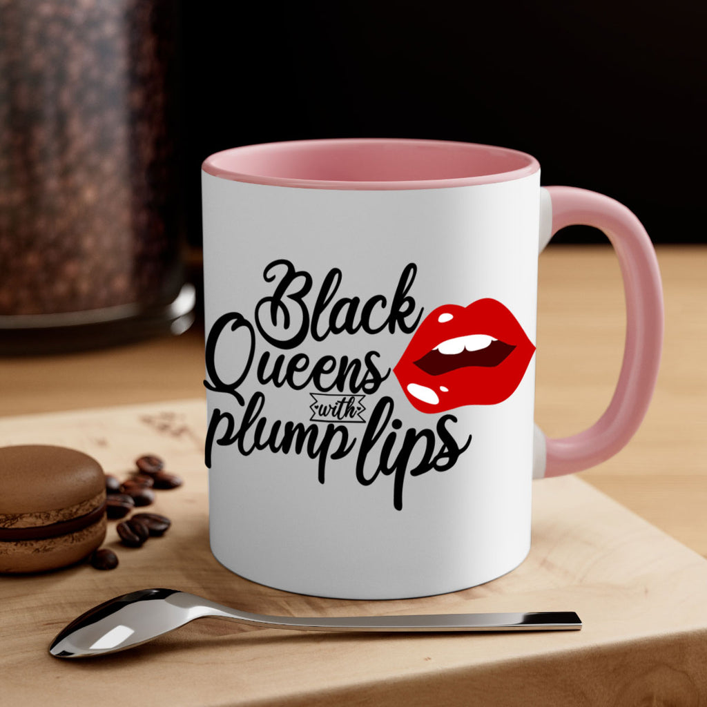 black queens plump lips Style 54#- Black women - Girls-Mug / Coffee Cup