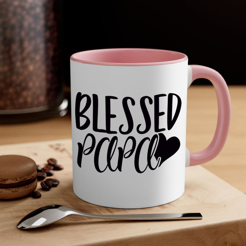 blessed papa 70#- grandpa-Mug / Coffee Cup