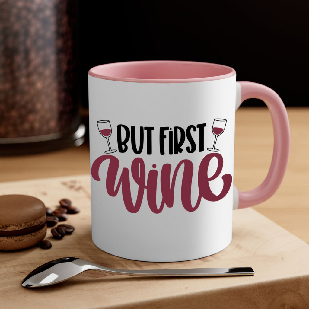 but first wine 63#- wine-Mug / Coffee Cup