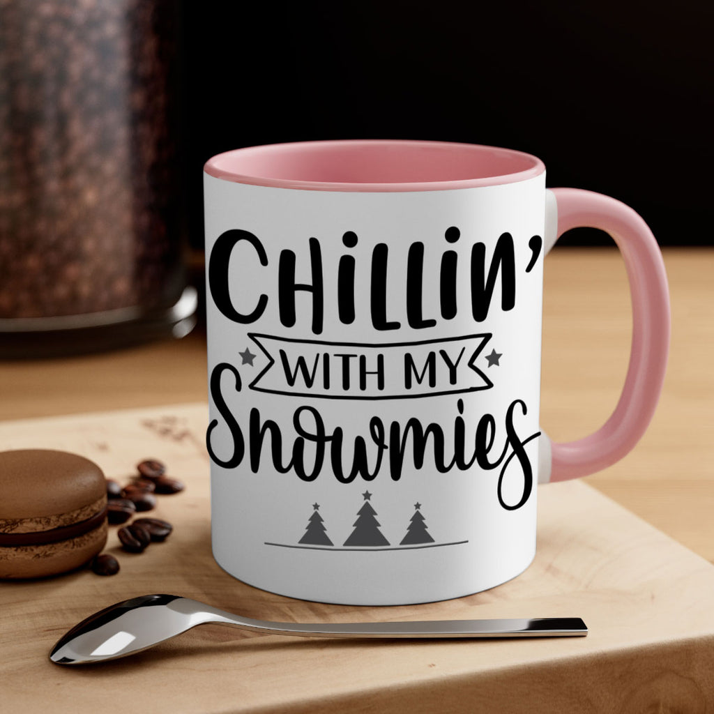 chillin with my snowmies style 90#- christmas-Mug / Coffee Cup